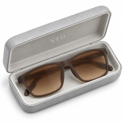 VEO BALLHAWK DAWN inside the open grey VEO hard case